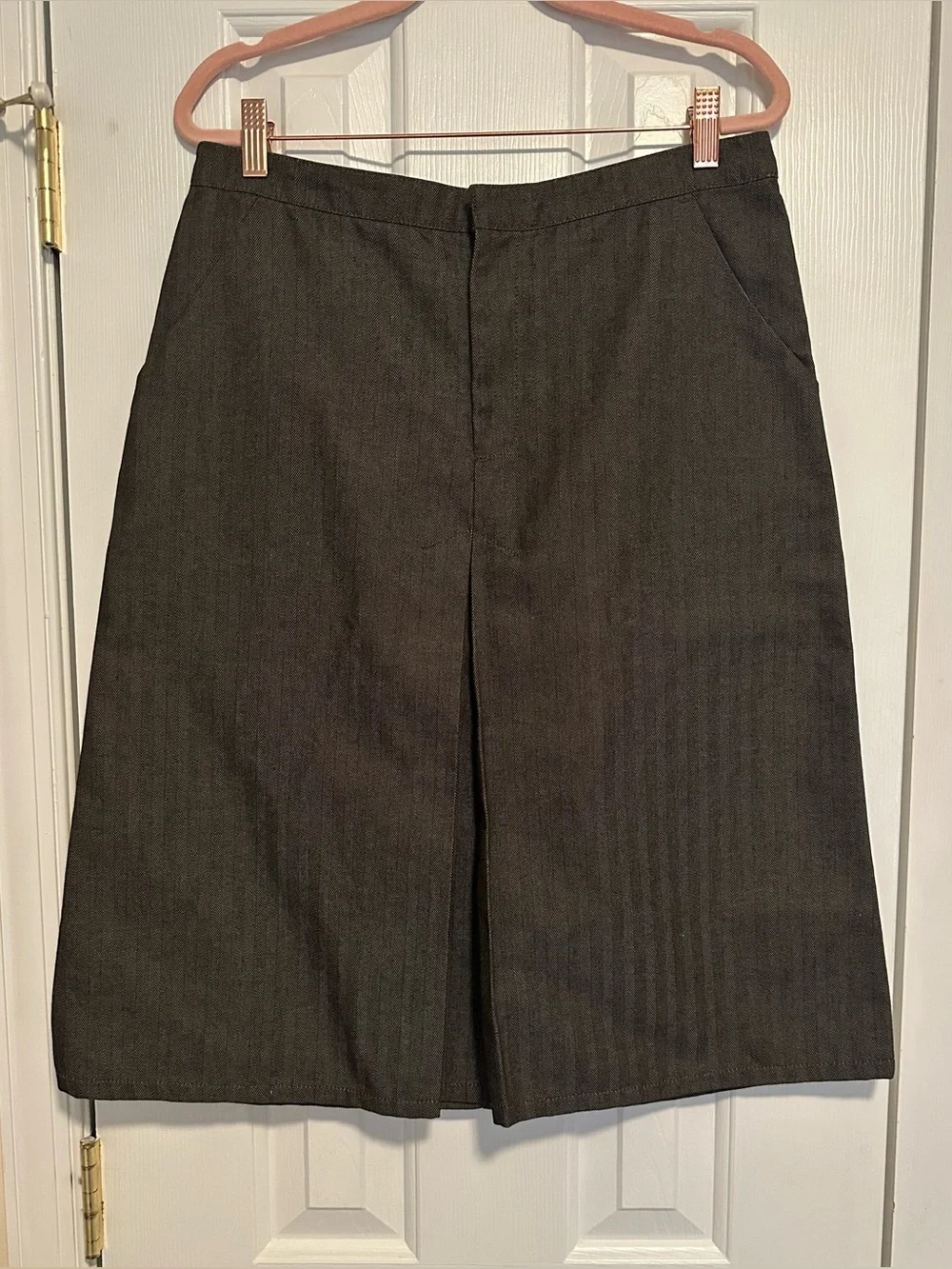 Gap Jeans women’s brown Herringbone skirt size 10
